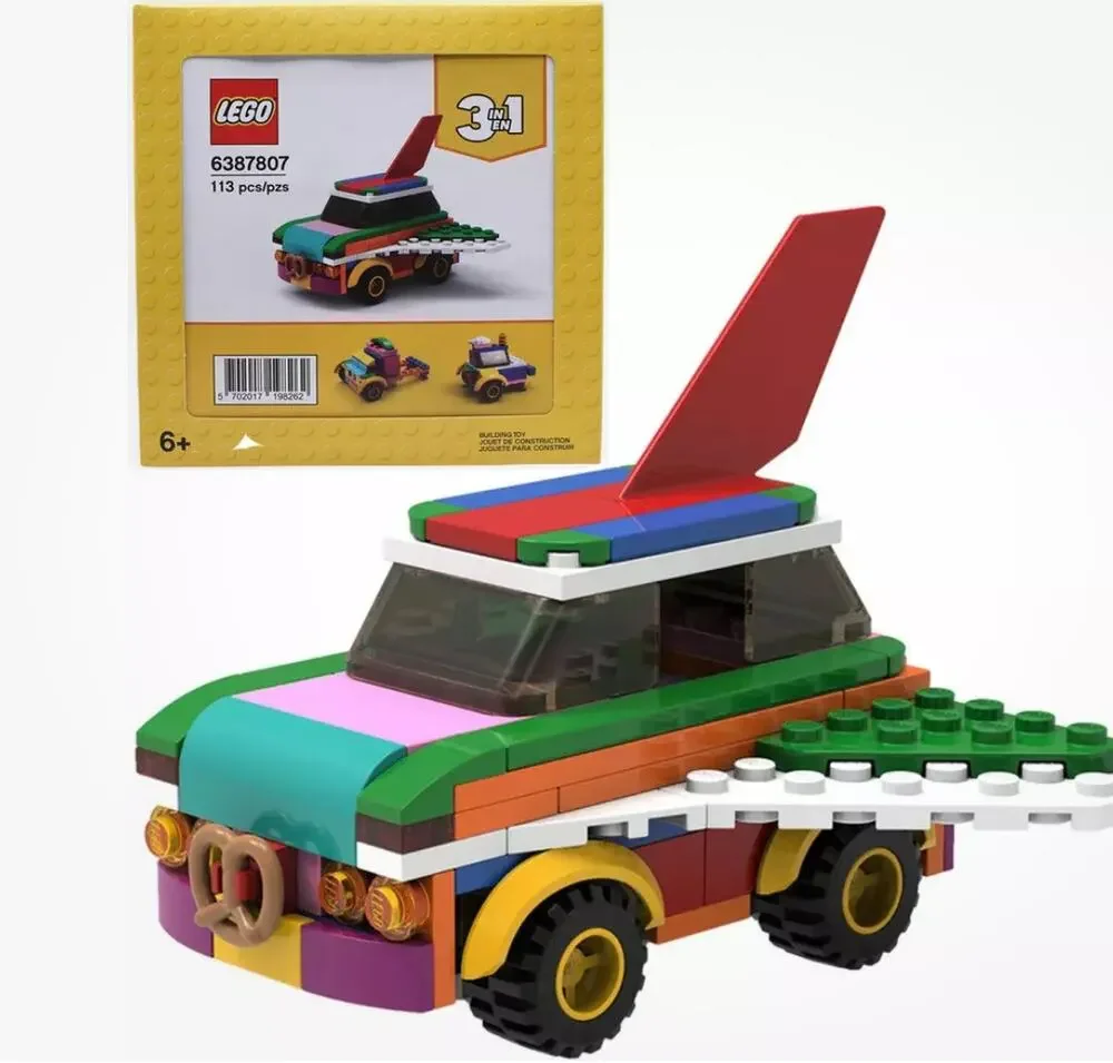New in Box Lego 3 in 1 Flying Car (6387807) Building Toy